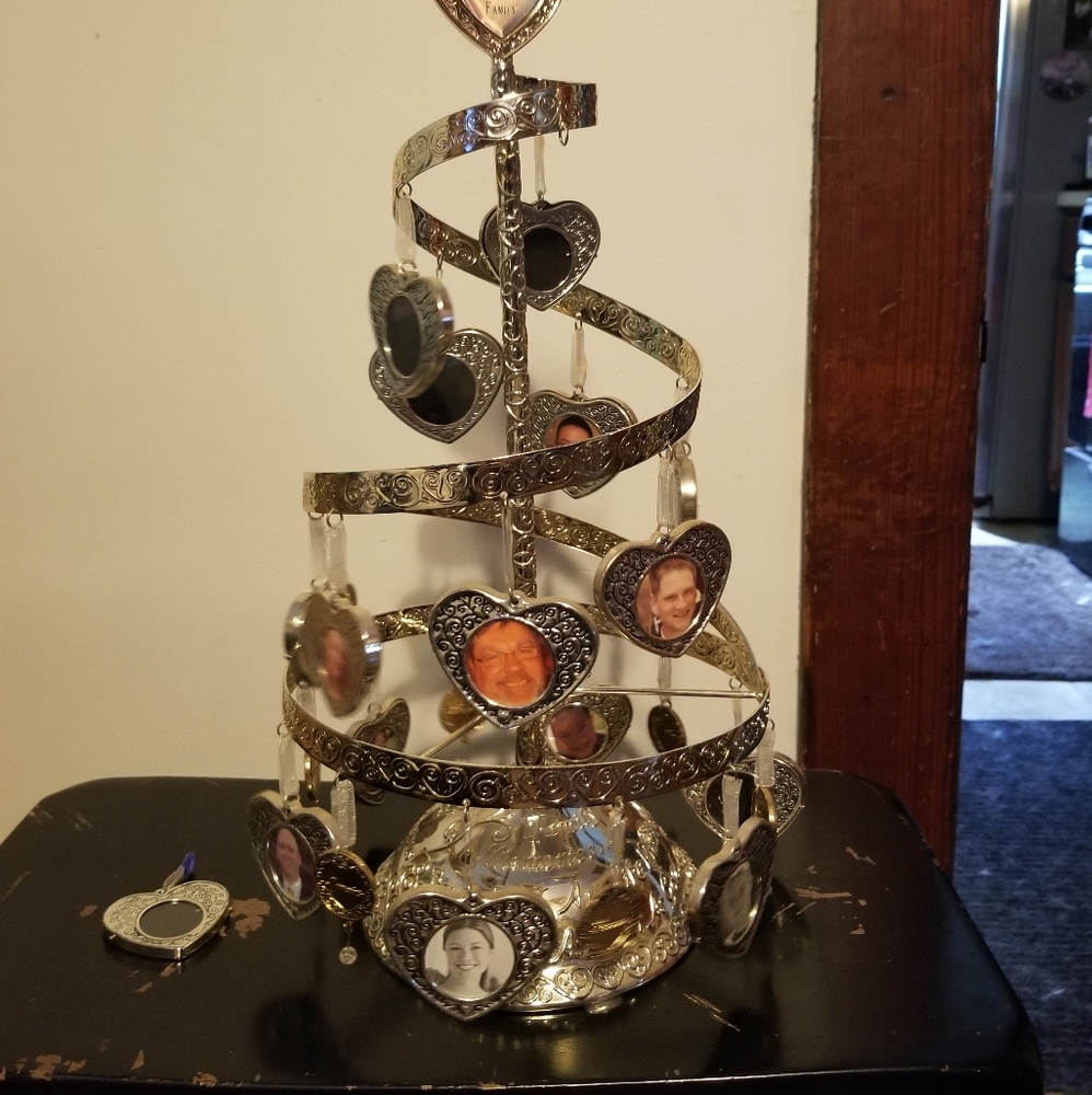 Picture stand.